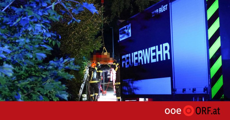 Schwerverletzter aus Bachbett gerettet