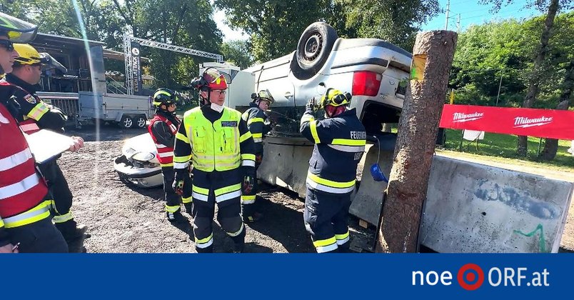 Spektakulärer Feuerwehrbewerb auf Zeit