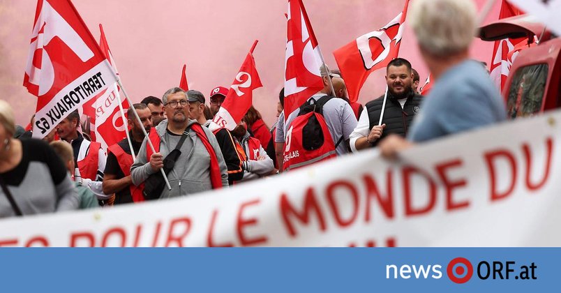 Frankreich: Landesweite Streiks gegen Sparpläne