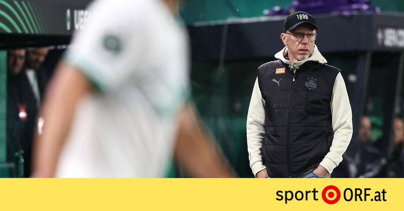 Conference League: Rapid-Krise hinterlässt Spuren bei Stöger