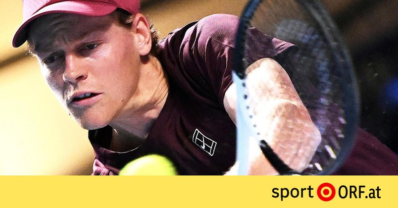 Tennis: Sinner souverän im Wien-Halbfinale