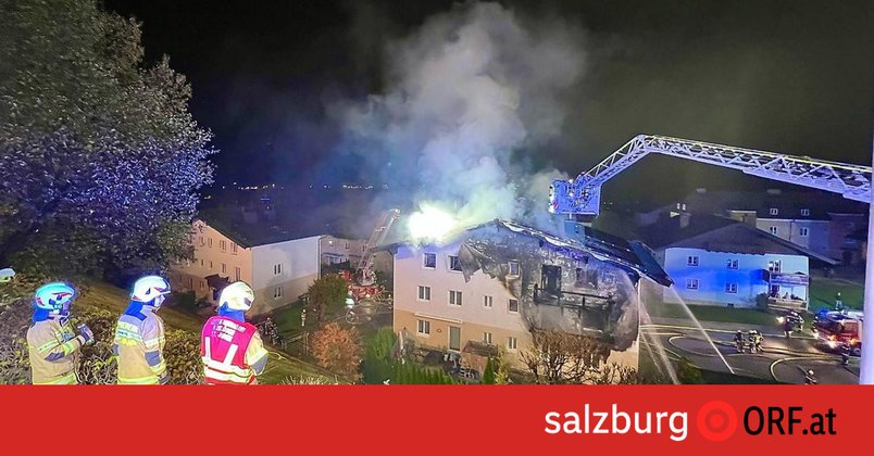 175 Feuerwehrleute bei Großbrand im Einsatz