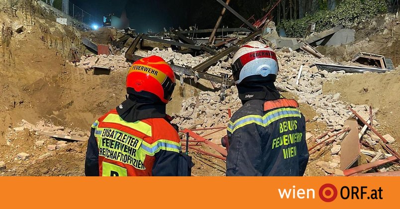 Gebäude in Döbling eingestürzt