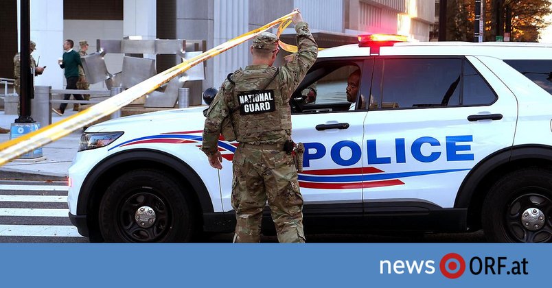 Schüsse auf Nationalgardisten: Täter festgenommen, Motiv unklar