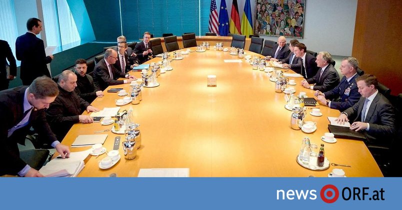 Ukraine-Verhandlungen in Berlin: USA sprechen von ‚starkem‘ Sicherheitspaket