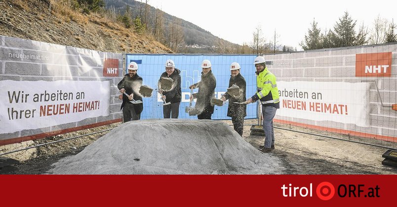 Spatenstich für 42 Wohnungen in Navis