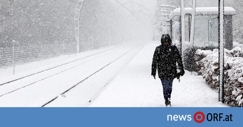 Schnee und Kälte: Winterwetter setzt Europas Verkehr zu