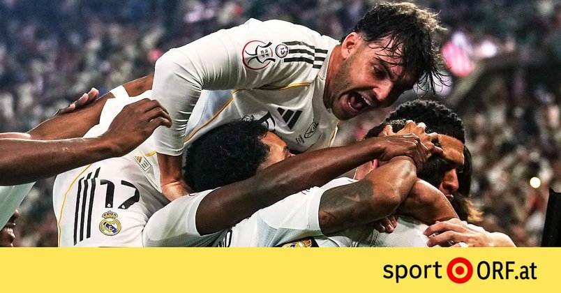 Fußball: Real bucht Finalduell mit Barca