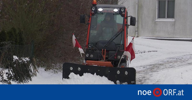 Schnee und Glatteis fordern Winterdienste