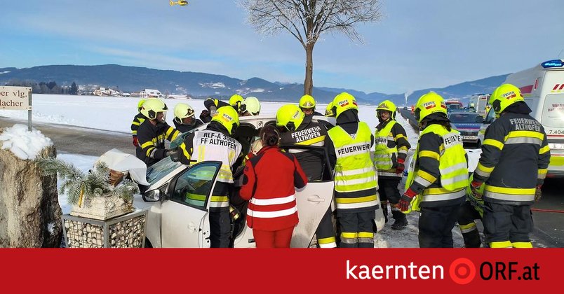 Zwei Schwerverletzte bei Unfall