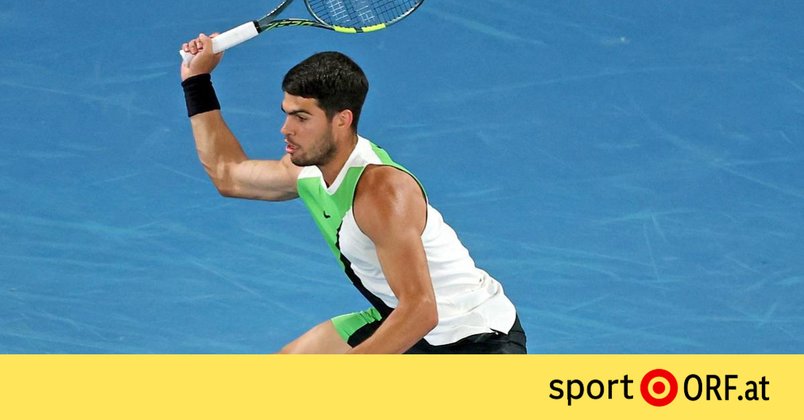 Australian Open: Alcaraz steht erstmals im Halbfinale