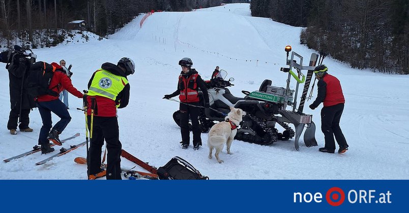 Lawinen: Bergrettung trainierte Ernstfall