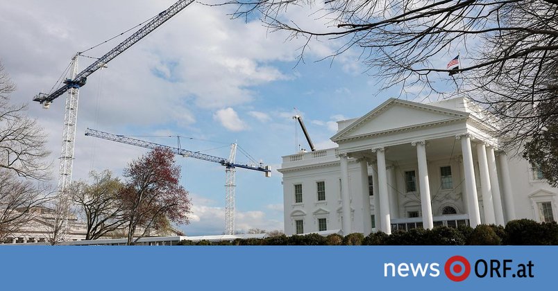 Baustopp verfügt: Trumps Ballsaal vorerst ausgebremst