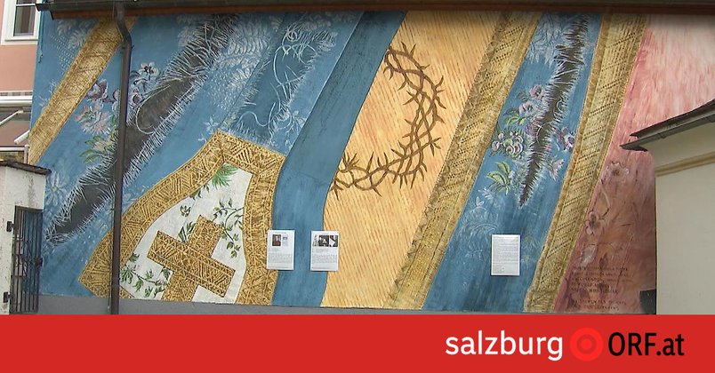Lungau: Wandmalerei erinnert an Widerstandskämpfer