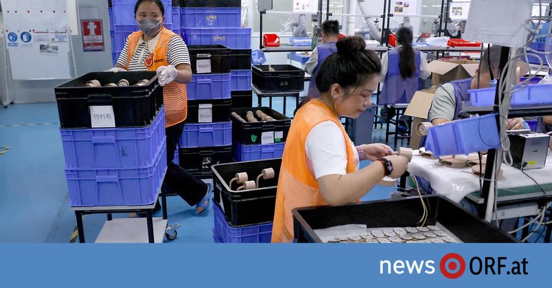 Weit hinter Erwartungen: Chinas Wirtschaft verliert an Schwung
