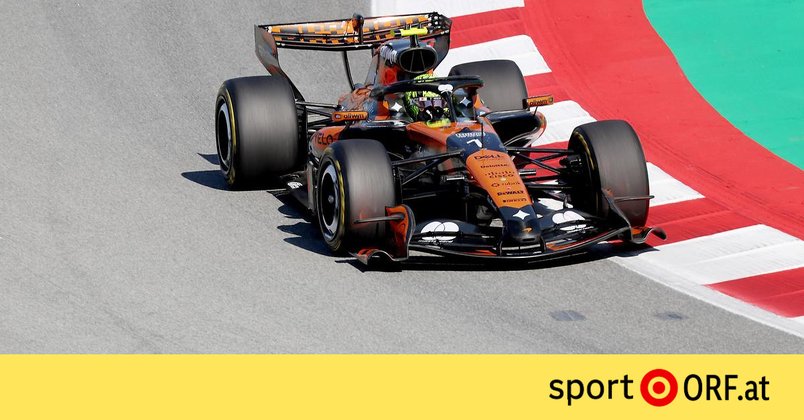Formel 1: Norris gibt in Barcelona Tempo vor