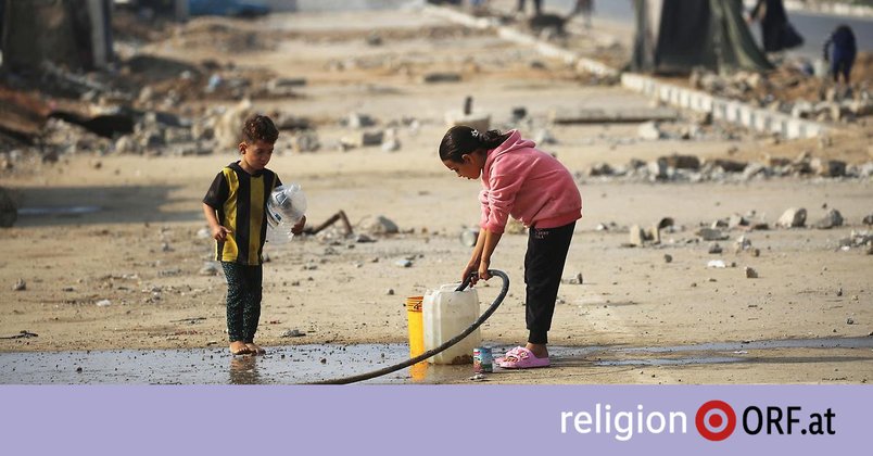 Caritas schlägt Alarm wegen Wasserkrise in Gaza