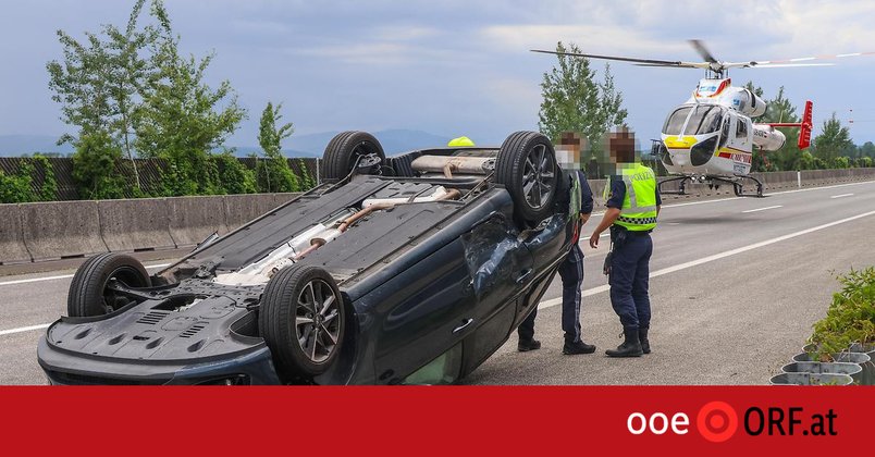Drei Verletzte bei schwerem Unfall auf A1