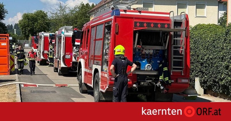 Tiere bei Brand in Gartenhütte in Gefahr