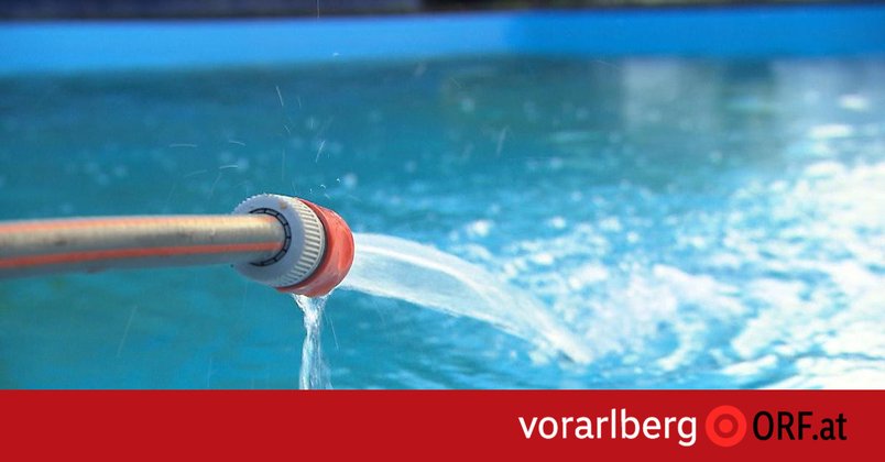 Appell zu bewusstem Umgang mit Wasser