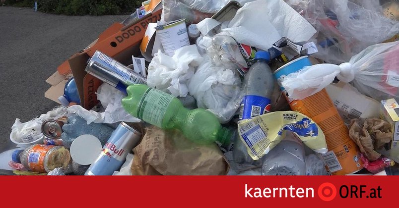 Tonnenweise Müll auf Autobahnen