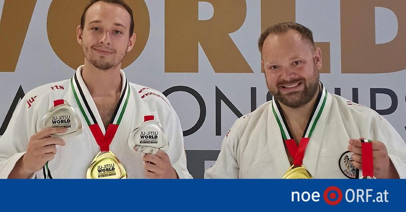 Riegl und Horak gewinnen Gold bei Jiu-Jitsu-WM