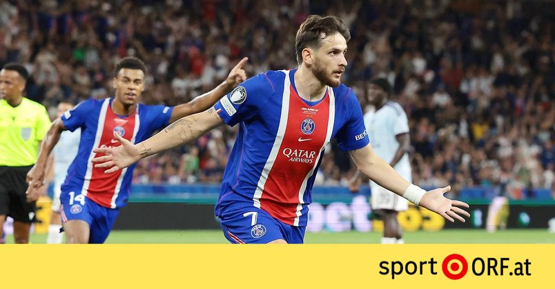 Supercup: PSG verteidigt Thron in Salzburg