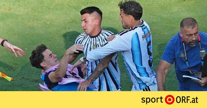 Fußball-WM: Finalrüpel Paredes für zehn Spiele gesperrt