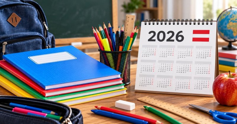 Schulstart 2026 in Österreich: Wichtige Ferientermine und Daten für Eltern