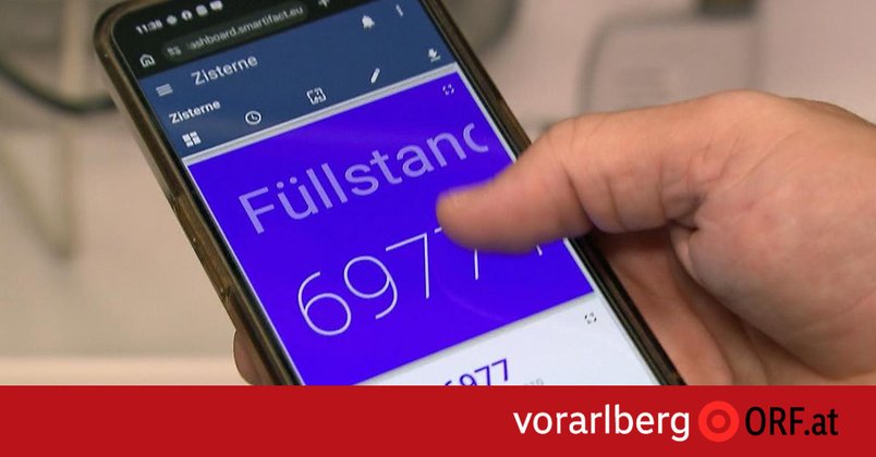 Wasserversorgung aus der eigenen Zisterne