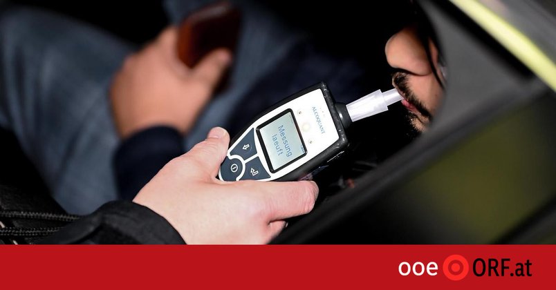 Alkolenker mit beschädigtem Reifen gestoppt