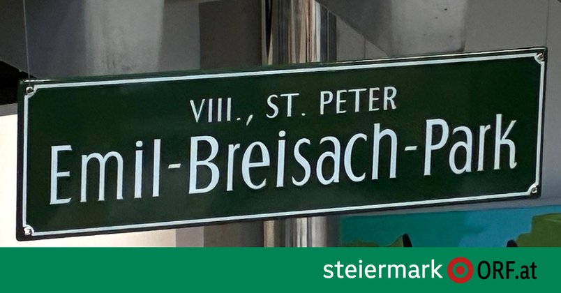 ORF-Park zum Emil-Breisach-Park ernannt